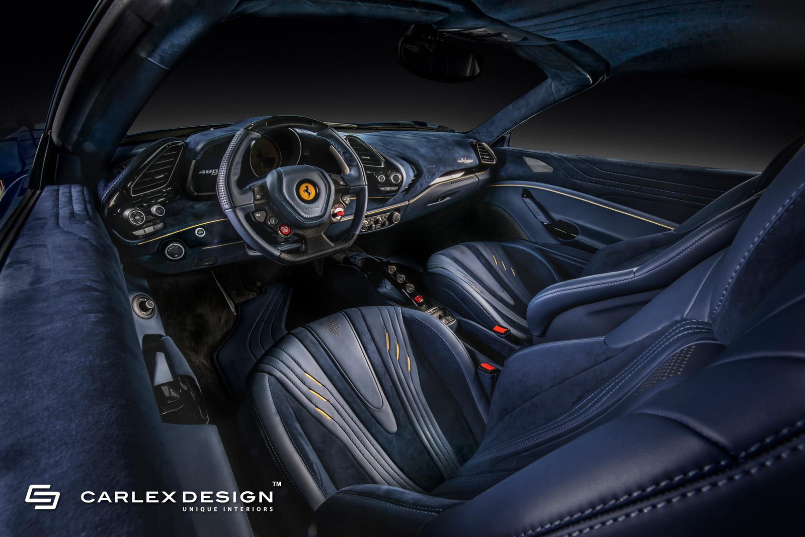 Ferrari 488 Spider with Custom Interior by Carlex Design Daily Tuning