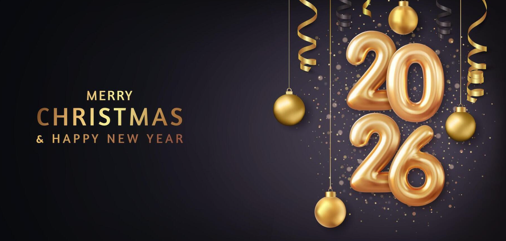 Merry Christmas And Happy New Year 2026!